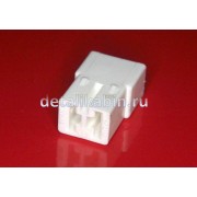 Колодка 2 клеммная гнездовая 6.3 мм