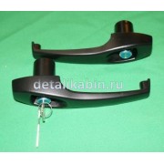 Ручка двери наружная в сборе с ключами лев/прав (москва)