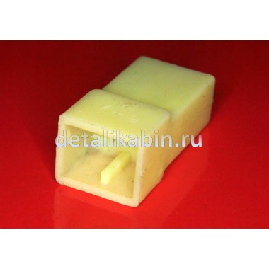 Колодка 2 клеммная штыревая 6.3 мм Колодка 2 клеммная штыревая 6.3 мм