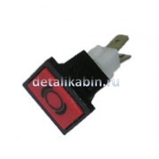 Лампа контрольная 24В (неисправность в системе АБС тормозов, красная)