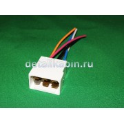 Колодка всборе с проводом 10см 6кл.штырь