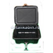 Ящик для песка с крышкой (черной, с надписью песок)