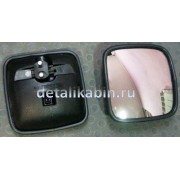 Зеркало заднего вида "широкоугольное" 227*227 мм с нагревателем