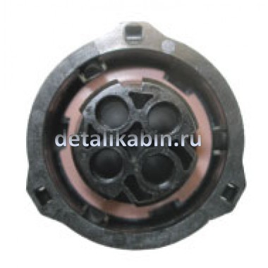 Соединитель гнездовой СЦБ-4Р (ан.1-967325-1) Соединитель гнездовой СЦБ-4Р (ан.1-967325-1)