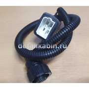 Жгут с колодкой 4 клеммы 3 провода 50 см