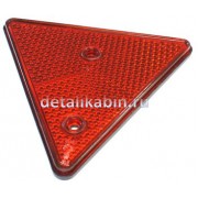 Световозвращатель треугольный красный (катафот)