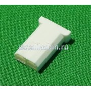 Колодка узкая 2 клеммная гнездовая 2.8 мм