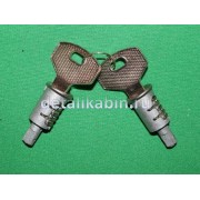 Личинка замка с ключами (голая)