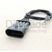 Разъем Superseal 1.5; "папа"; вилка; PIN: 4; IP67 (с проводами)