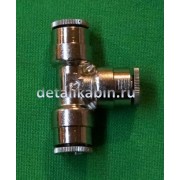 Фитинг металл тройник италия d 8