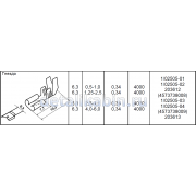 Гнездо 6.3 мм (сеч.пров.2.5-4.0) К3