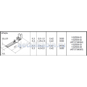 Штырь 6.3 мм (сеч.пров. 2.5-4.0) (К3)