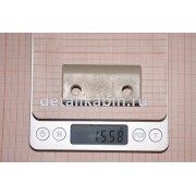 Прижим противосолнечного козырька широкий (серый)