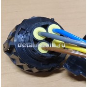 Жгут (соединитель 4х клеммный 4 провода 20 см) угловой