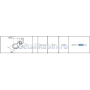 Наконечник круглый d 4.2 (сеч.пров. 2.5-4.0)