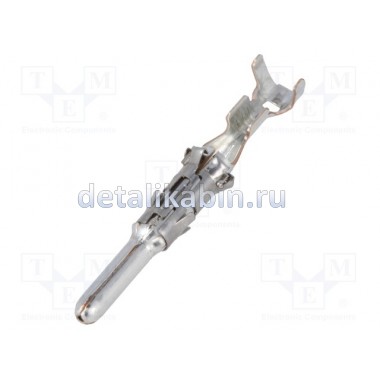 Контакт; "папа"; луженые; 0,5?1мм2; 2,5мм System; обжим; на провод Контакт; "папа"; луженые; 0,5?1мм2; 2,5мм System; обжим; на провод