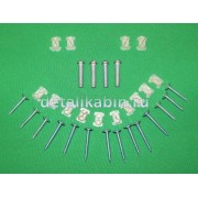 Комплект метизов на накладки дверей с ручками