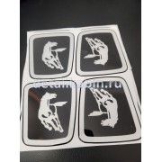 Знак заводской (65115-8212491-03) (наклейка лошадь рестайлинг)