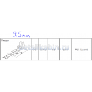 Гнездо 9.5 мм (сеч.пров. 4.0-6.0)