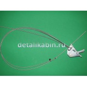 Трос управления краном отопителя в сборе