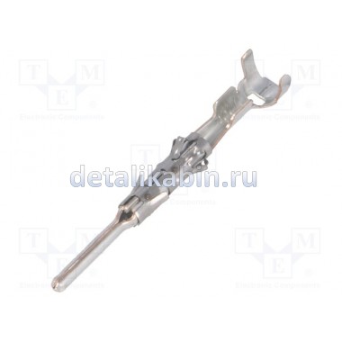 Контакт; "папа"; 0,5?1мм2; 1.5мм System; луженые; обжим; лента (929983-1) Контакт; "папа"; 0,5?1мм2; 1.5мм System; луженые; обжим; лента (929983-1)