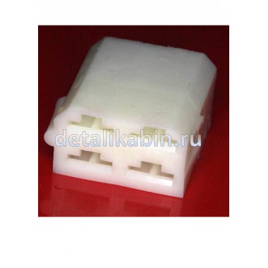Колодка 4 клеммная гнездовая 6.3 мм Колодка 4 клеммная гнездовая 6.3 мм