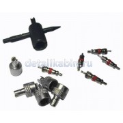 Золотники с колпачками и ключом (большие)