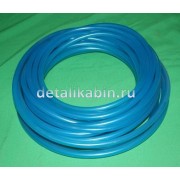 Трубка ПВХ маслостойкая синяя d 6*1.5 (жёсткая)