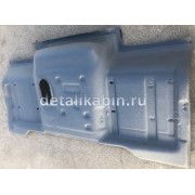 Ковер пола задний формованный (темно-серый) 6520