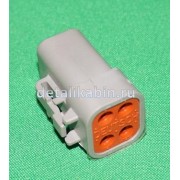 DEUTSCH DTP06-4S Разъем гнездовой