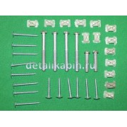 Комплект метизов на накладки дверей с подлокотниками