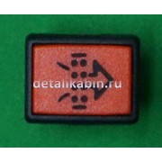 Лампа контрольная 24В (без символа, красная)