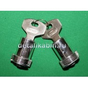 Кнопка наружная с ключами в сборе (личинка замка)